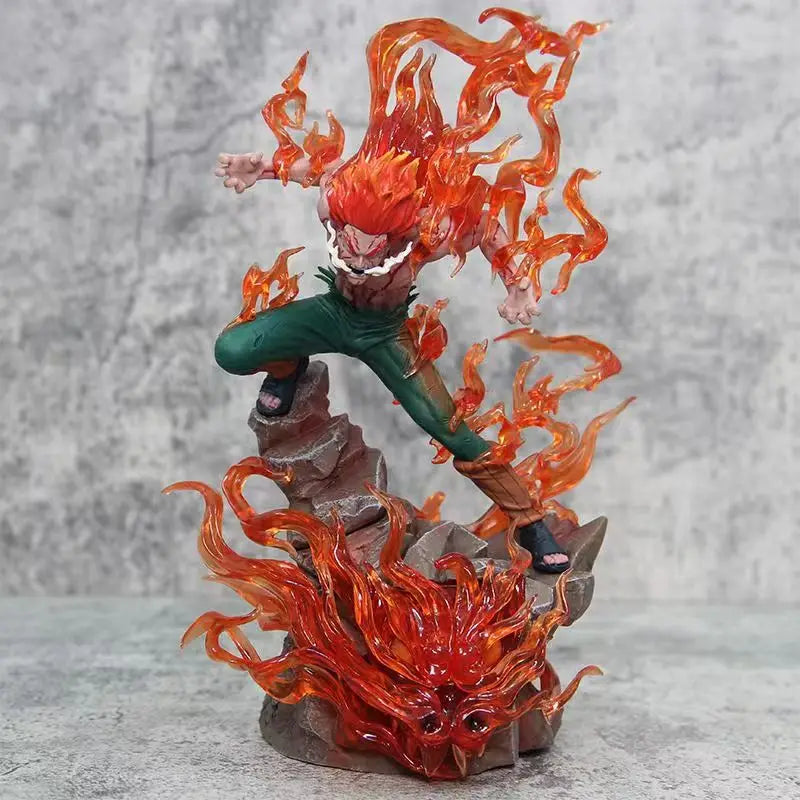 Naruto Might Guy (Eight Gates) Light-Up PVC Figure — 26cm Statue 6