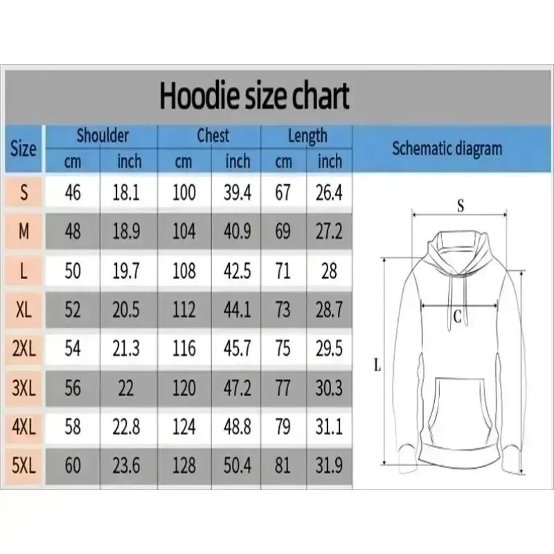 Pokemon Autumn and Winter Handheld Print Hoodie Men's Hand-painted Fashion Trend Loose Casual Jumper