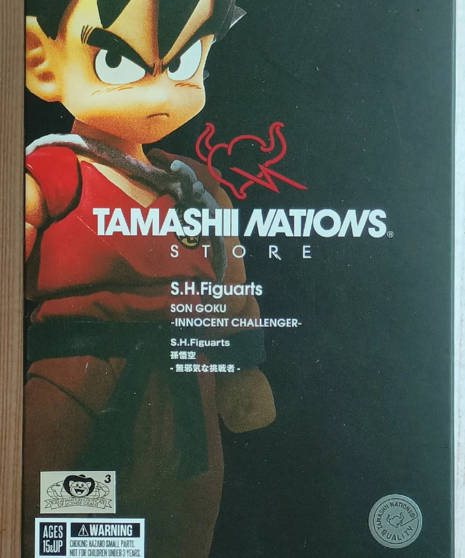 Bandai SHFiguarts Son Goku “Innocent Challenger” – Dragon Ball Action Figure