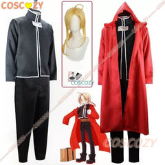 Fullmetal Alchemist Edward Elric Cosplay Costume — Custom Size