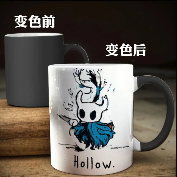 Hollow Knight Hornet Silk Song GK Tears City Window Mug Coffee Ceramic Color-Changing Cup Personalized Holiday Gift