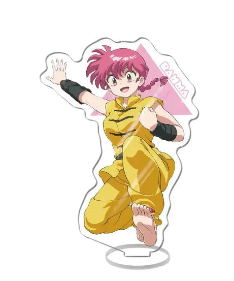 Anime Ranma 1/2 Nibun No Ichi Acrylic Stand Model Plate Decoration Desk Figure Display Friends Girls Gift Cartoon New Product