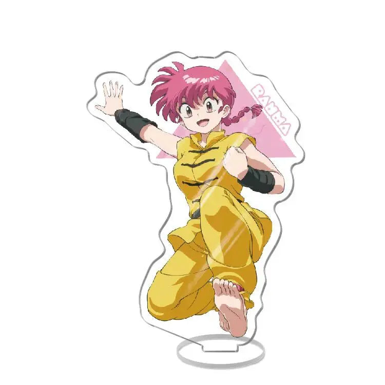 Anime Ranma 1/2 Nibun No Ichi Acrylic Stand Model Plate Decoration Desk Figure Display Friends Girls Gift Cartoon New Product