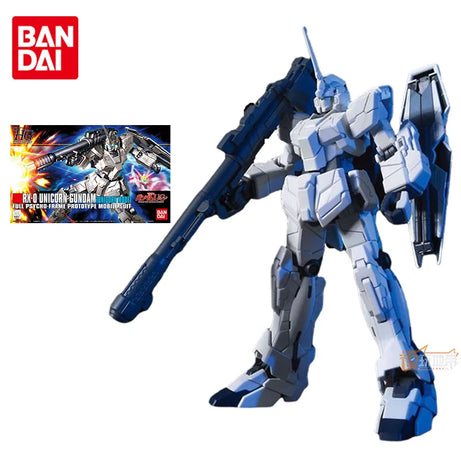 Bandai Gundam Assembly Model Figure HGUC 101 1/144 RX-0 UNICORN GUNDAM Original Model