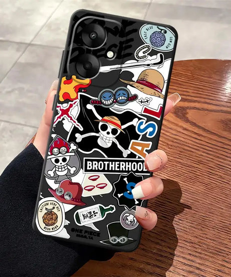 Case for Xiaomi Redmi 12 A5 9A 9C K60 9T 13C K40 K50 Gaming 10 A1 A2 Plus 12C Soft Back Phone Cover Cool Anime Characters