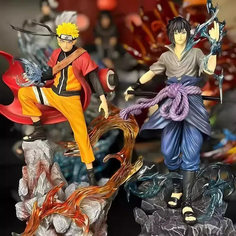 Naruto & Sasuke PVC Action Figure — 23cm Statue 4