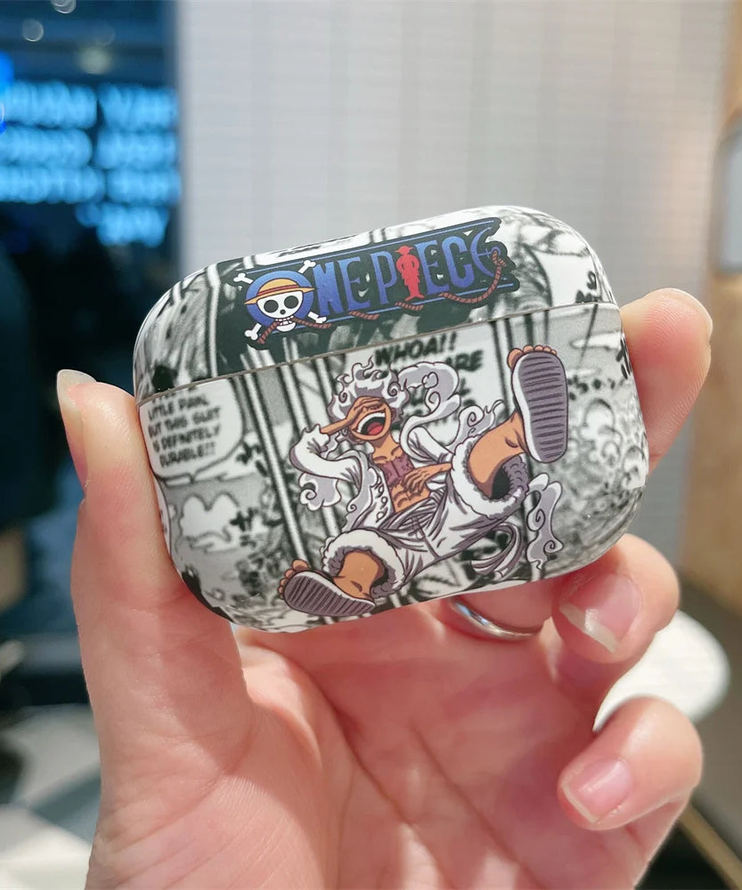 Anime One Pieces Earphone Cases for Airpods 2 3 4 pro pro 2nd Wireless Bluetooth Headphone Cover