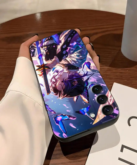 Demons Anime Slayer Case for Samsung Galaxy S25+ S9 S24+ S21 S22 S25 Ultra S20 S23 FE S24 Plus Soft Back Phone Cover