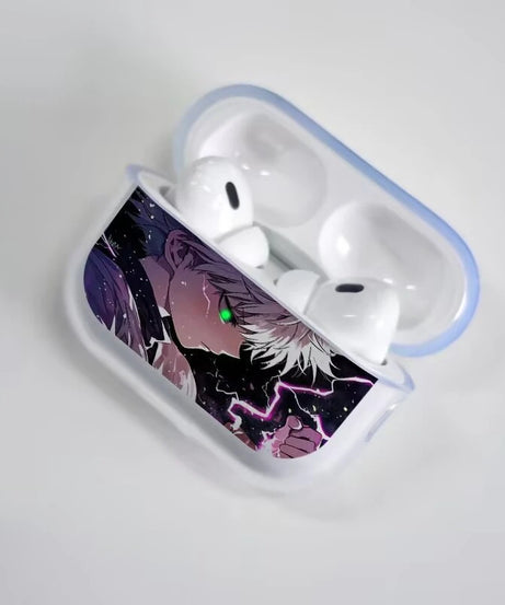 Anime Hunter X Hunter Cool Soft silicone TPU Case For AirPods 4 Pro 1 2 3 Clear Transparent Bluetooth Earphone Case
