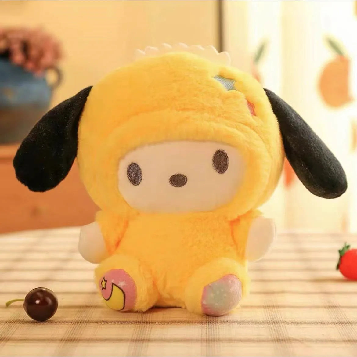 Sanrio 25Cm Anime Kuromid Toys Kawaii Mymelody Cinnamorol Plush Soft Stuffed Animals Doll Plushie Pillow Xmas