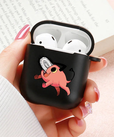 Anime Chainsaw Man Airpods Case for Apple Airpods Pro 2 1 2 3 Protective Denji Makima Aki Pochita Airpods Pro Case