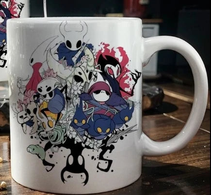 Hollow Knight Hornet Silk Song GK Tears City Window Mug Coffee Ceramic Color-Changing Cup Personalized Holiday Gift