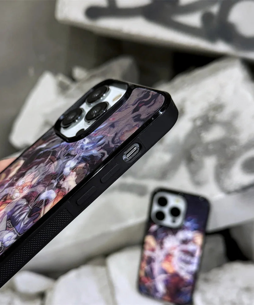 Cute One Piece Luffy 3D Changing Visual Silicone For Magsafe Magnetic Cases For iPhone 16 15 14 13 12 17Pro Max Shockproof Cover