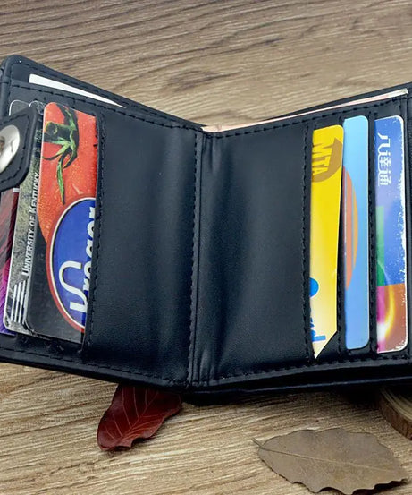 Attack on Titan Short Men Wallet Levi Survey Corps Men's Women's Coin Purse Scout Regiment Money Bag