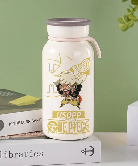 Anime One Piece Monkey D. Luffy Roronoa Zoro Nami Usopp Chopper Nico Robin Franky Insulated Cup Drinking Cup Anime Cup