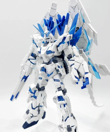 Hg 1/144 Star Motion Perfect Unicorn Rx-0  Assembly Model Kit  Action Figures Plastic model toys Collectible Model Boy's Gift