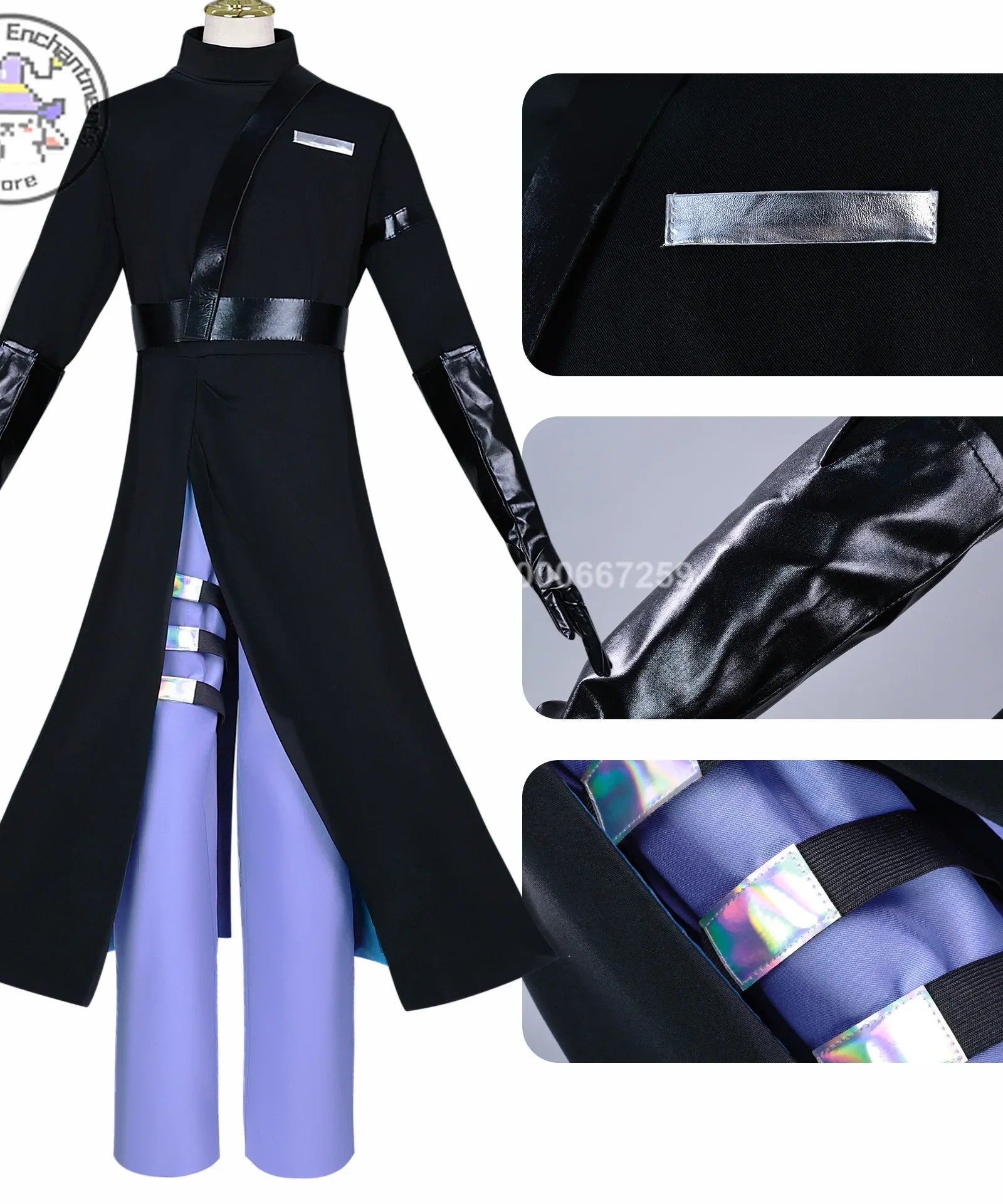 Alien Stage R5 Ivan Cosplay Costume Uniform Halloween Carnival Party Christmas Anime Roleplay Wig Clothes Full Set for Women Men