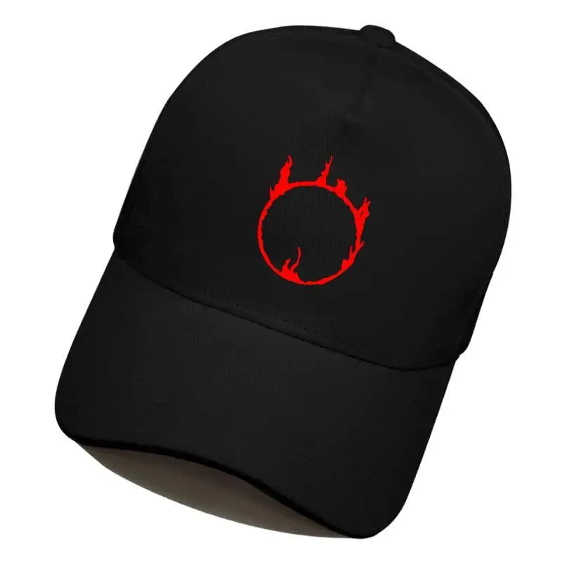Dark Souls 3 baseball cap black souls 3pc anime car personality fashion simple sunscreen men's and women's caps holiday gift