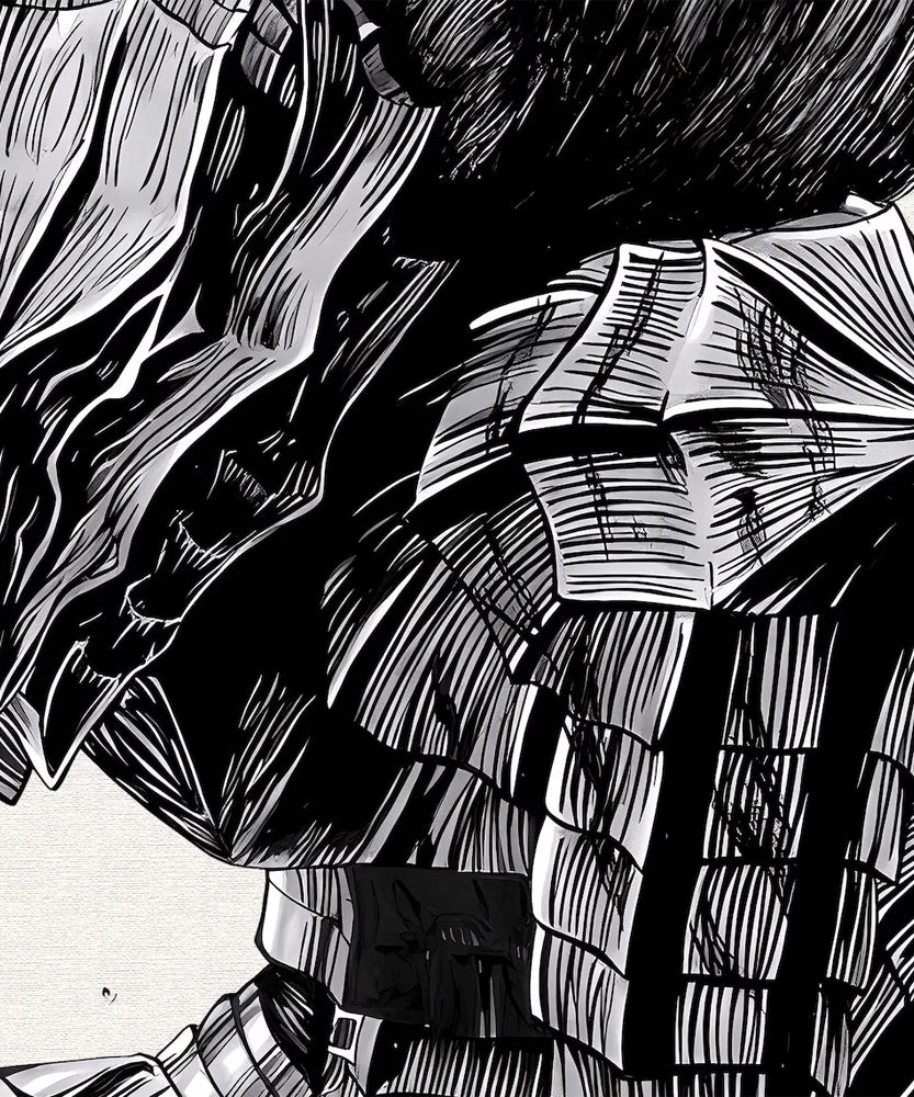 1PC Unframed Manga Posters Canvas Painting Retro Guts Griffith Anime Minimalist Wall Art Prints Home Bedroom Living Room Decor