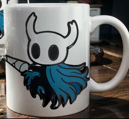 Hollow Knight Hornet Silk Song GK Tears City Window Mug Coffee Ceramic Color-Changing Cup Personalized Holiday Gift