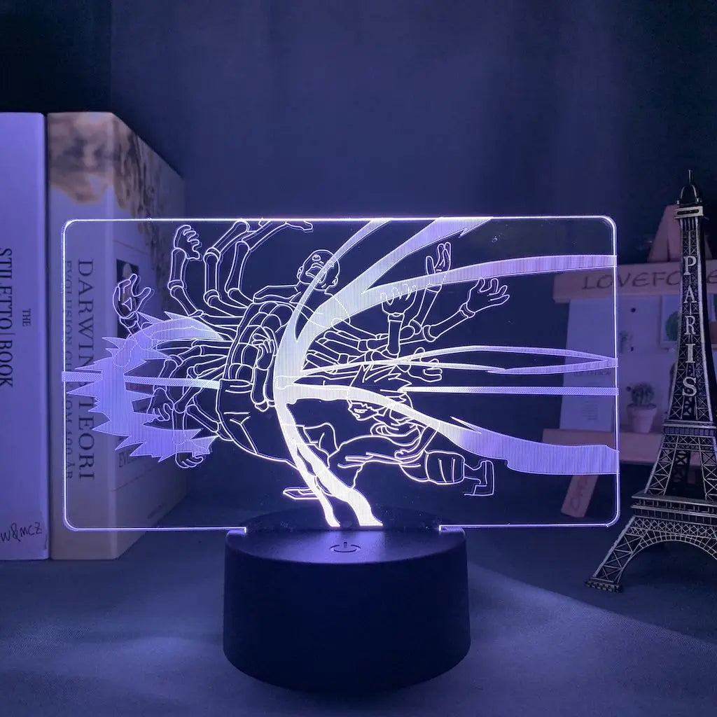HUNTER Night Light Anime Peripherals Personality Creativity Killua Sissoe Table Lamp Desktop Decoration Bedroom holiday gift