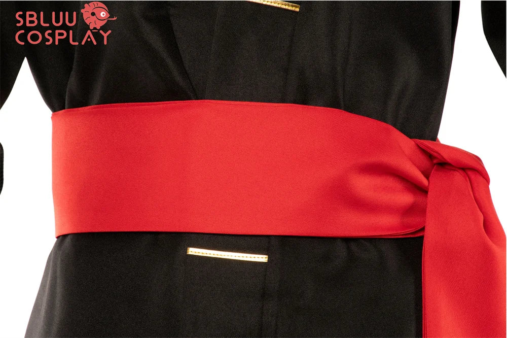 One Piece Roronoa Zoro Black Kimono Cosplay Costume – Full Set Outfit 5