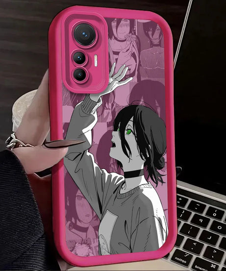 Anime Chainsaw Man Reze Case For Xiaomi Poco X7 X6 X5 X3 NFC F7 F6 F5 F3 M7 M6 Pro 4G 5G Mi 12 11 Lite NE 5G 13T 12T 11T 14T Pro