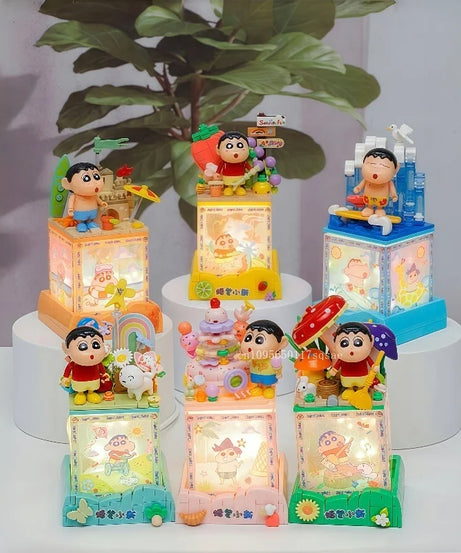 Crayon Shin Chan Building Blocks Night Lamp