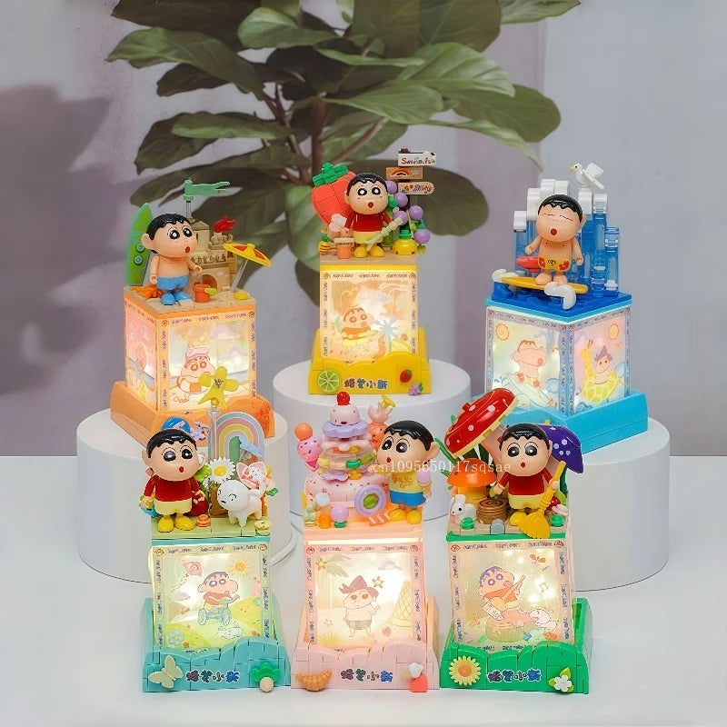Crayon Shin Chan Building Blocks Night Lamp