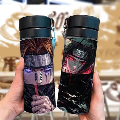 600Ml Naruto Anime Naruto Sasuke Water Cup Ins Portable Large Capacity High Temperature Resistant Sports Kettle Gifts