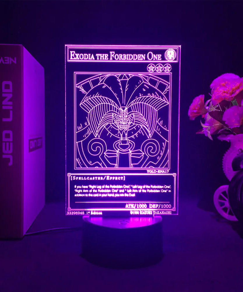 Anime Action Figure Led Night Light Manga Yu Gi Oh Dark Magician Girl for Kid Bedroom Decor Lamp Kawaii Room Decor Light