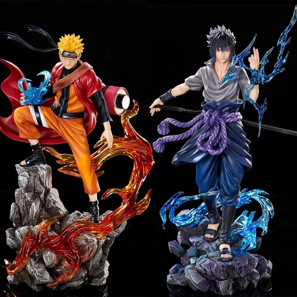 Naruto & Sasuke PVC Action Figure — 23cm Statue 7