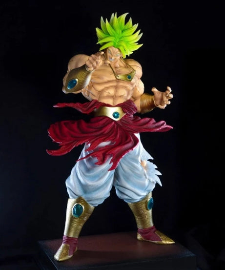 Dragon Ball JT 50cm Super Saiyan Broly Action Figures GK Assembly Model Kit Large Sculpture Desktop Ornament Anime Toy Boy Gift