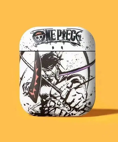 Anime One Piece Luffy Zoro Airpods Pro 2 Smart Cover Airpods 1/2/3 Protective Case for Iphone Bluetooth Earphones