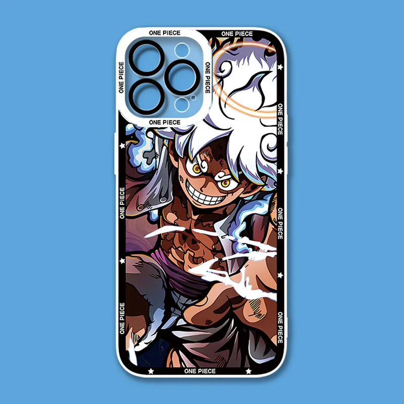 Anime O-One Piece Phone Case for iPhone 15 14 Pro Max 13 12 Mini 11 Pro XR XS X 8 7 6 6S Plus SE Soft Silicone Back Cover