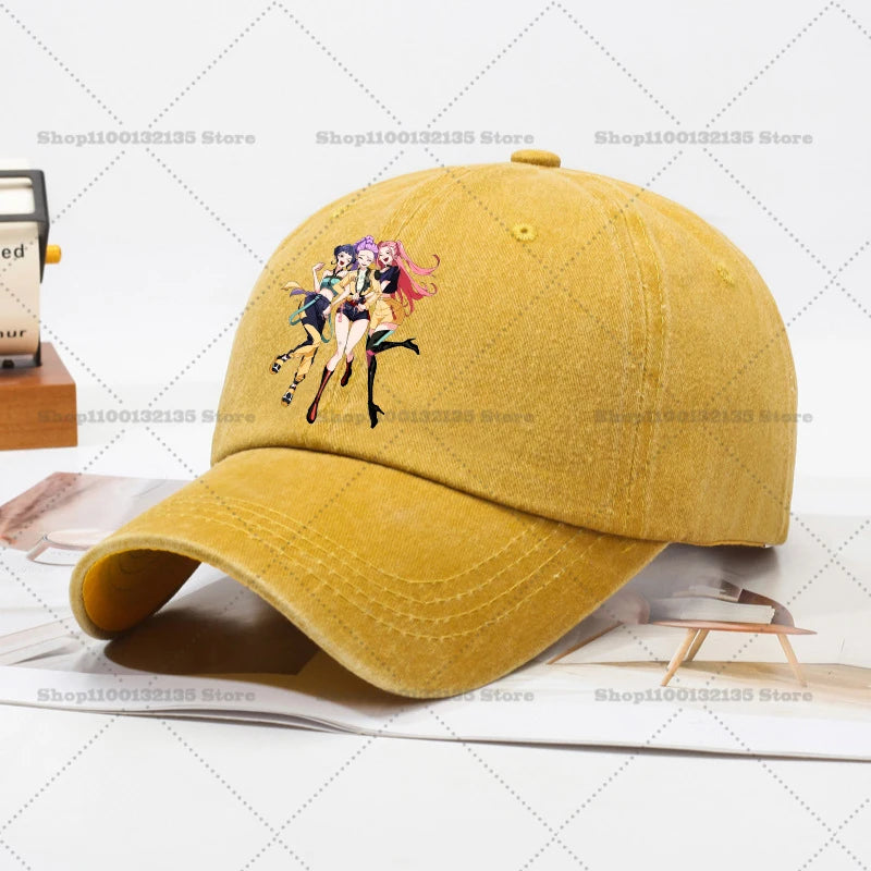 Kpop Demon Hunteres Baseball Cap for Girls Boys Summer Adjustable Sun Hat Anime Cute Retro Sunbonnet Adult Women Headgear Gift