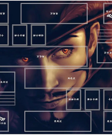 Anime Playmat DIY OPCG Two-player Card Pad New ONE PIECE Duel Plate Luffy Rubber Card Pad Battle Board Game Pad Festival Gift