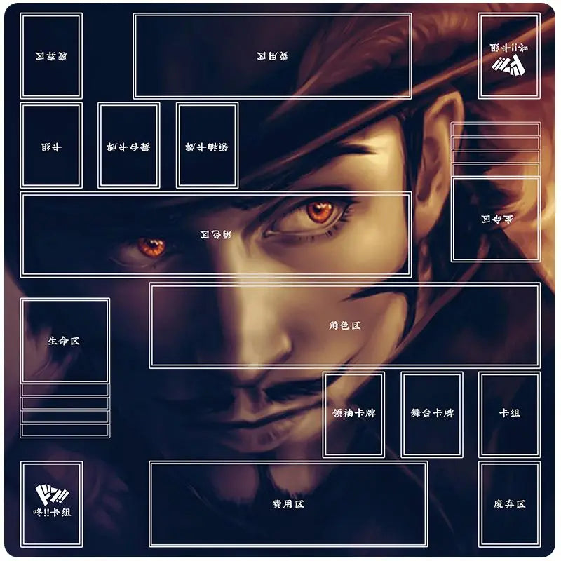 Anime Playmat DIY OPCG Two-player Card Pad New ONE PIECE Duel Plate Luffy Rubber Card Pad Battle Board Game Pad Festival Gift