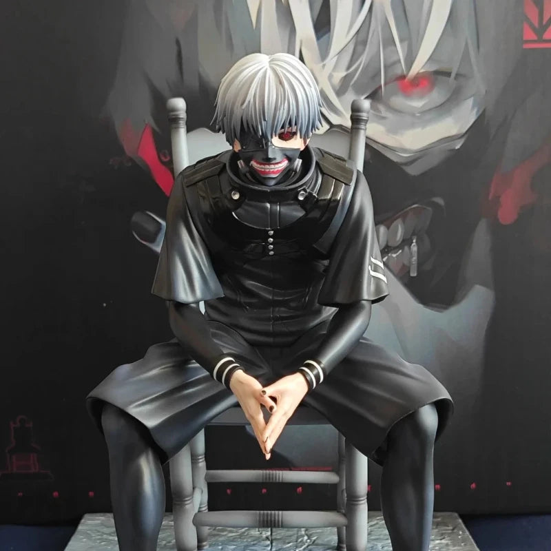 Tokyo Ghoul Kaneki (Sitting) PVC Figure — 20cm Statue 4