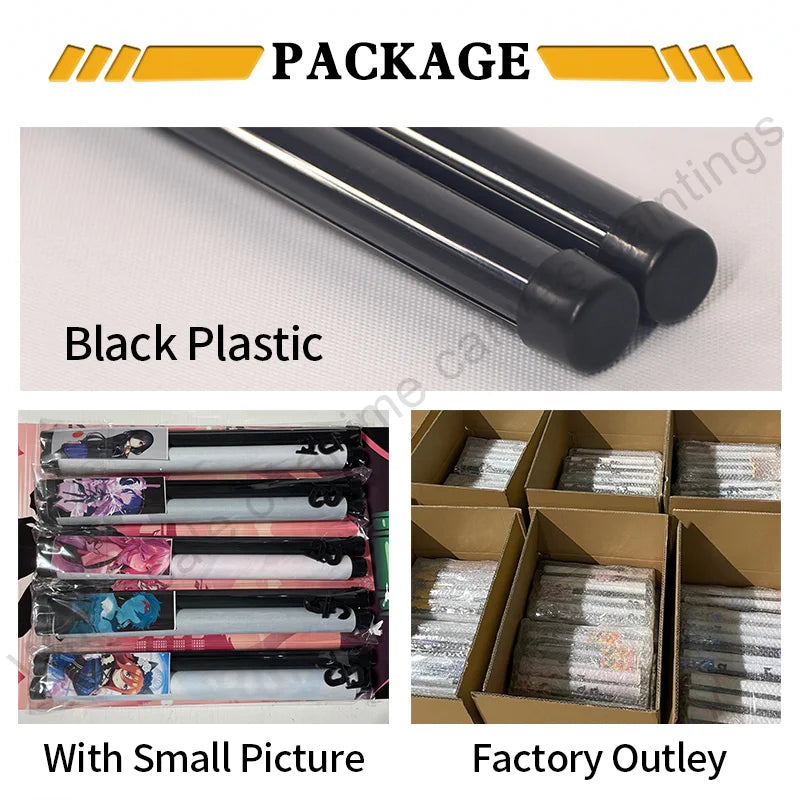 Dragon Ball Z Hanging Canvas Scroll – Goku, Vegeta & Frieza Anime Wall Art