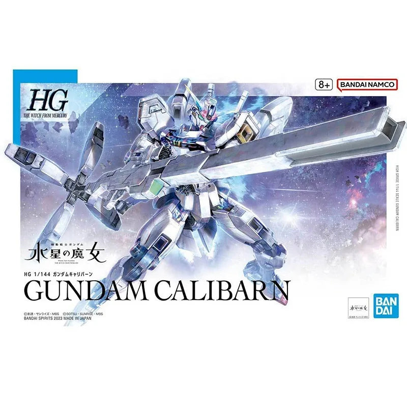 GUNDAM CALIBARN HG Anime Action Figure Robot Periphery Collectible Assembly Model Ornaments Toy Gift Children Boy