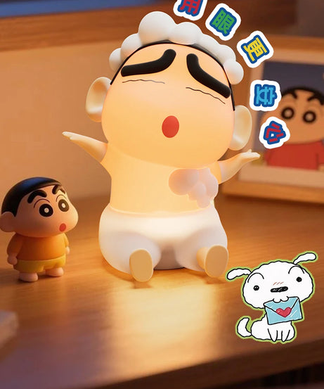 Crayon Shin-chan Luminous Bath Series Lamp – Cute Anime Bedroom Decor