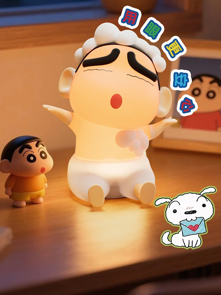 Crayon Shin-chan Luminous Bath Series Lamp – Cute Anime Bedroom Decor