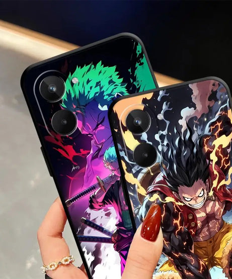 Phone Cover Case for Realme C15 C12 P3 Ultra C21 GT Master Neo2 C25 C33 C35 C53 C55 11 Pro Nazro 50 50i 12 14 Ones Pieces Luffy