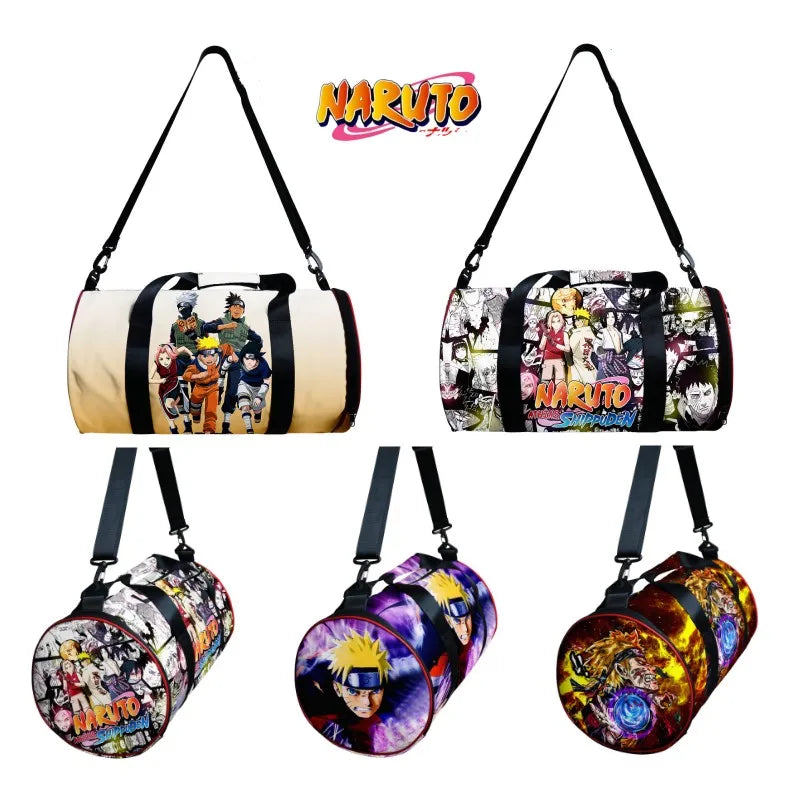 Naruto Gym Bag 30L Waterproof Handbag - Durable Travel Bag