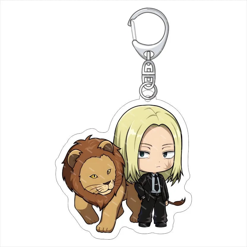 Anime Sakamoto Days NEW Acrylic Acrylic Fun Keychain Animation Related Product Girl Gift Key Chain Bag Charm Q version Pendant
