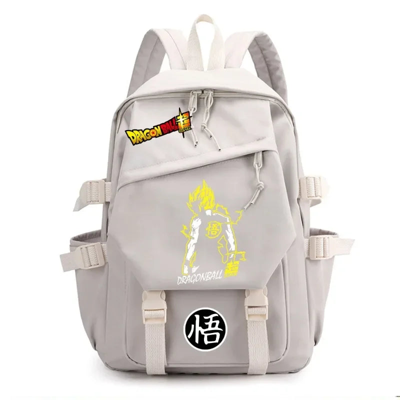 Goku Dragon Ball Backpack – Anime Canvas Bag for School & Travel