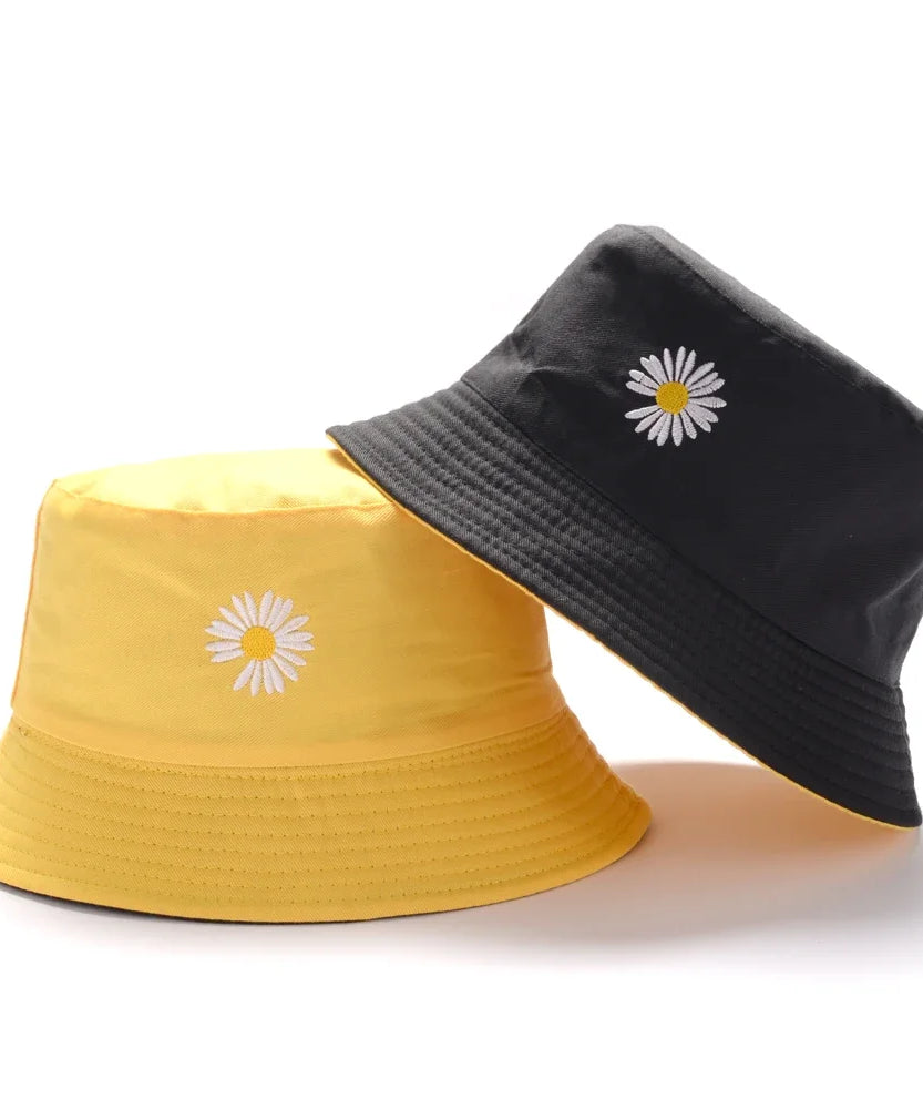 Summer Duck Reversible Bucket Hat for Women Travel Fisherman Hat Sad Boys Bob Fishing Cap Girl Outdoor Panama Beach Sun Hat