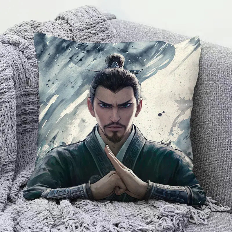 Ne Zha anime peripherals pillows cute personality creative fashion living room sofa bedroom cushions holiday gift