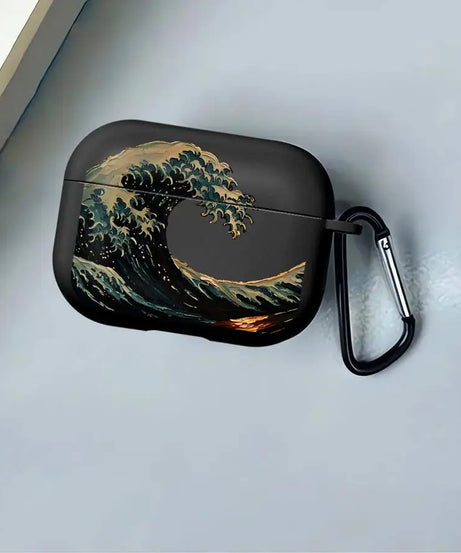 Minimalist Wave Earphone Cases Cover Case For Airpods Pro Pro3 2 4 1 3 Pro2